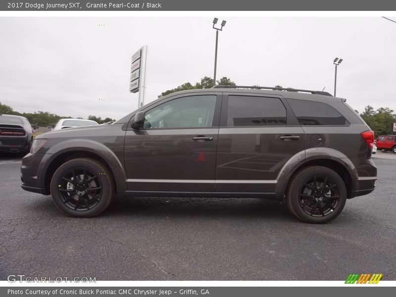 Granite Pearl-Coat / Black 2017 Dodge Journey SXT