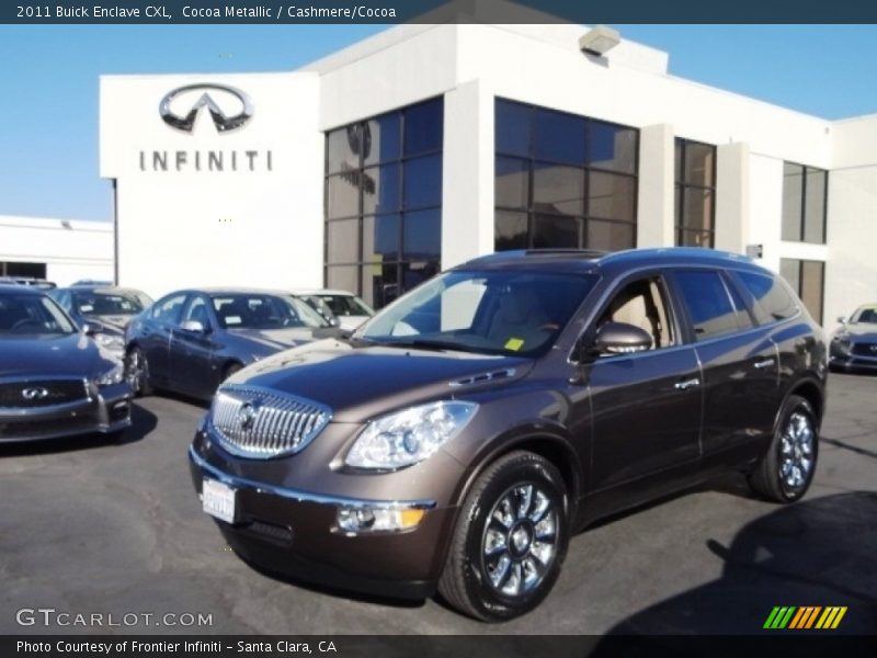 Cocoa Metallic / Cashmere/Cocoa 2011 Buick Enclave CXL