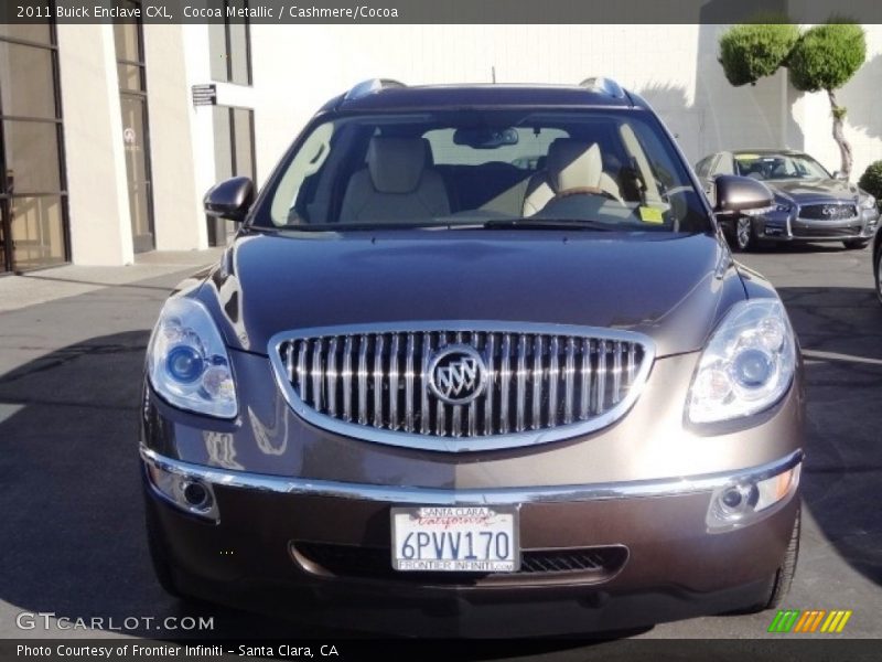 Cocoa Metallic / Cashmere/Cocoa 2011 Buick Enclave CXL