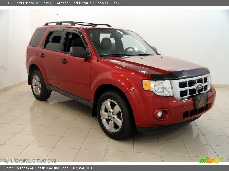 Toreador Red Metallic / Charcoal Black 2012 Ford Escape XLT 4WD