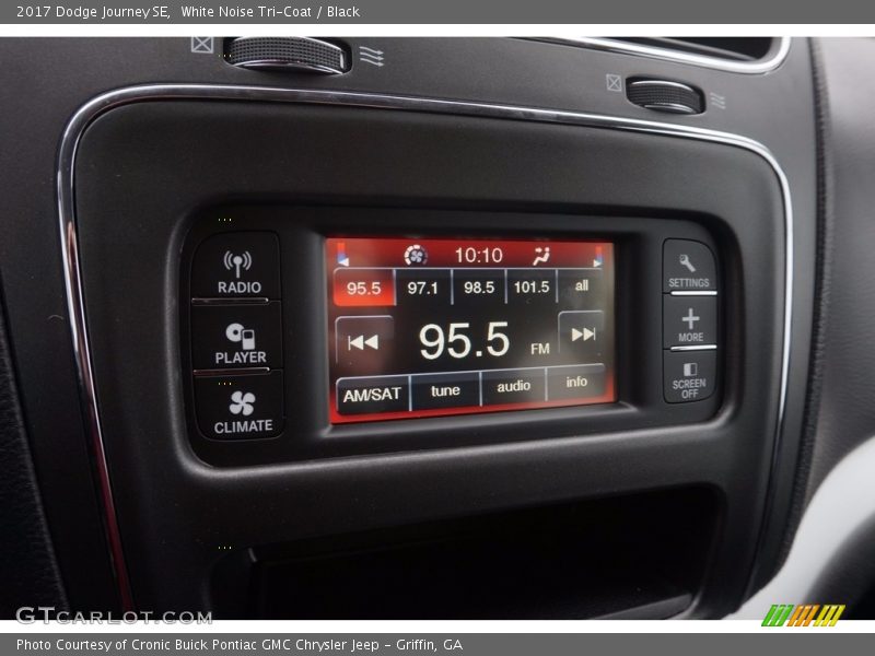 Controls of 2017 Journey SE