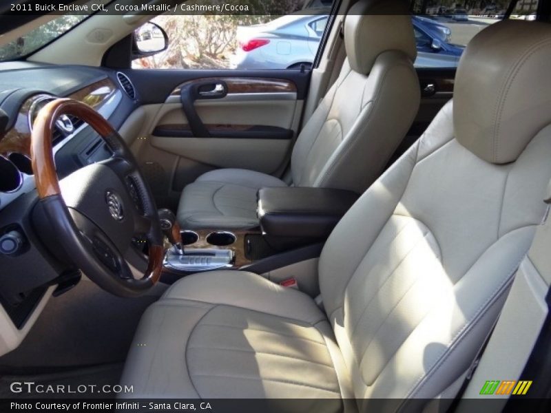 Cocoa Metallic / Cashmere/Cocoa 2011 Buick Enclave CXL