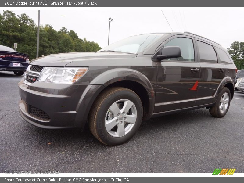 Granite Pearl-Coat / Black 2017 Dodge Journey SE