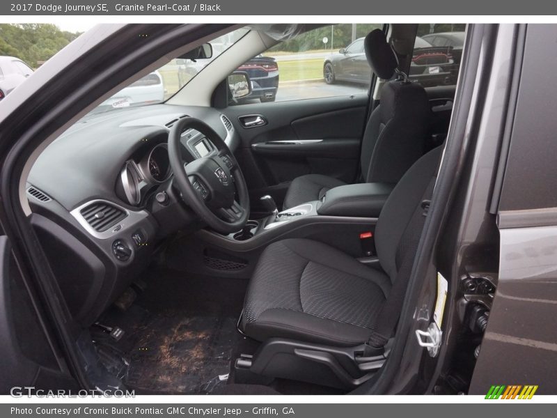 Granite Pearl-Coat / Black 2017 Dodge Journey SE