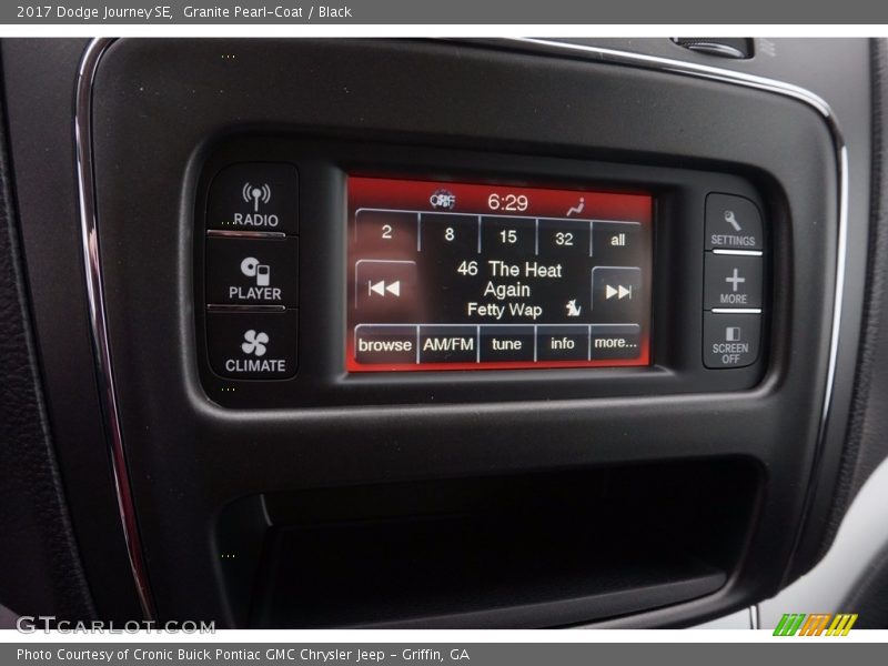 Controls of 2017 Journey SE