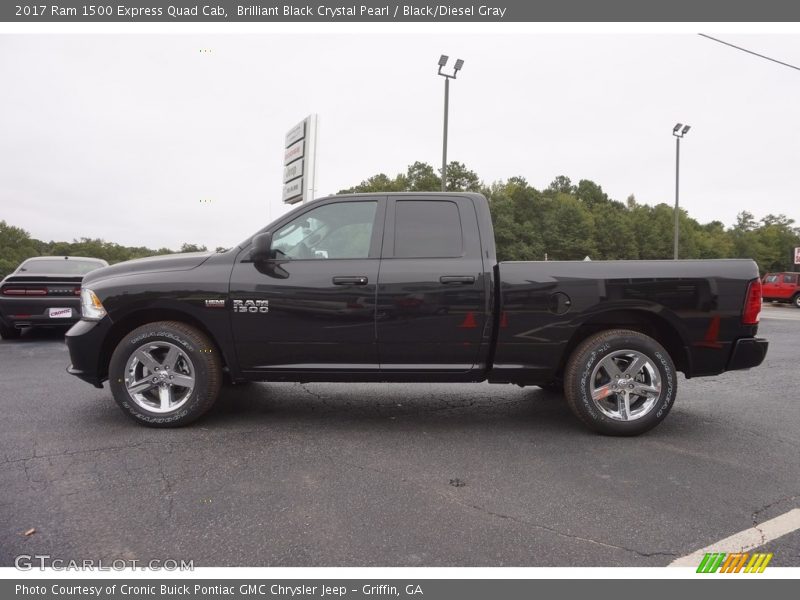  2017 1500 Express Quad Cab Brilliant Black Crystal Pearl