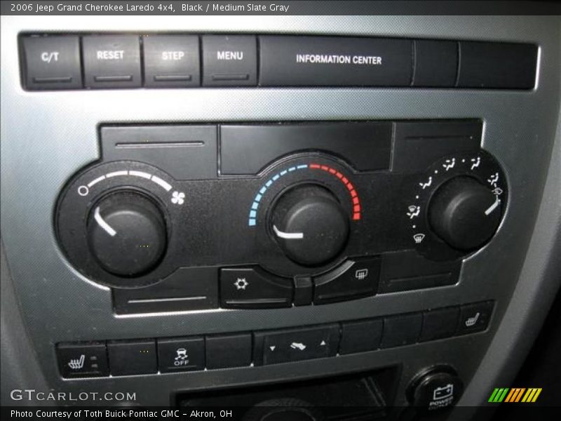 Black / Medium Slate Gray 2006 Jeep Grand Cherokee Laredo 4x4