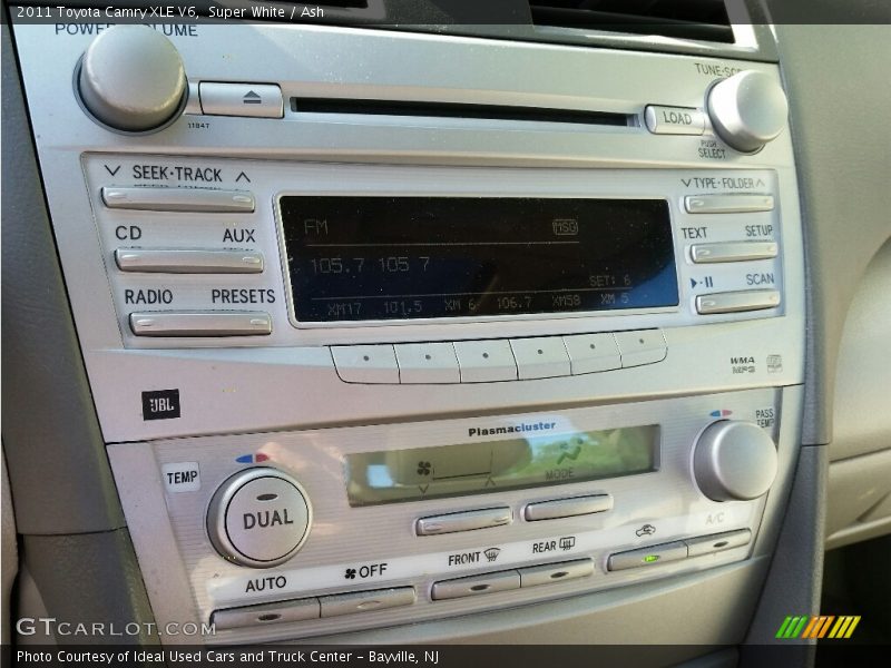 Super White / Ash 2011 Toyota Camry XLE V6