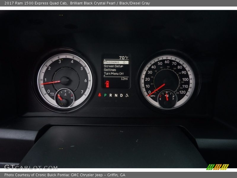  2017 1500 Express Quad Cab Express Quad Cab Gauges