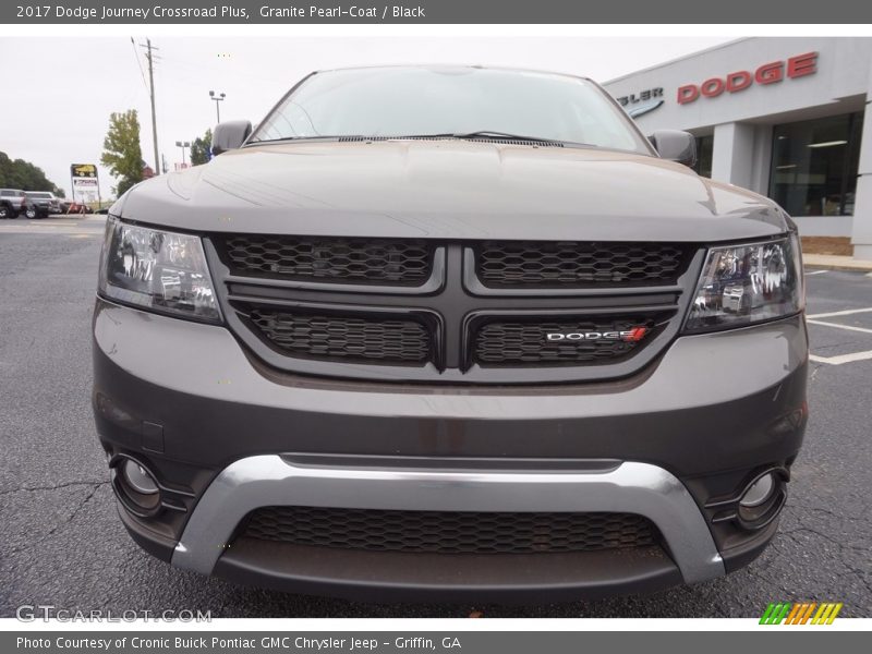 Granite Pearl-Coat / Black 2017 Dodge Journey Crossroad Plus