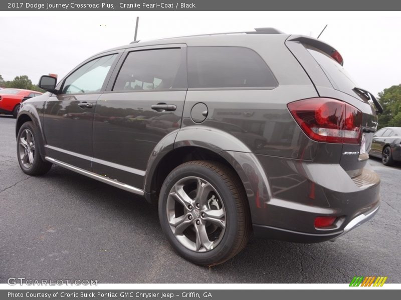 Granite Pearl-Coat / Black 2017 Dodge Journey Crossroad Plus