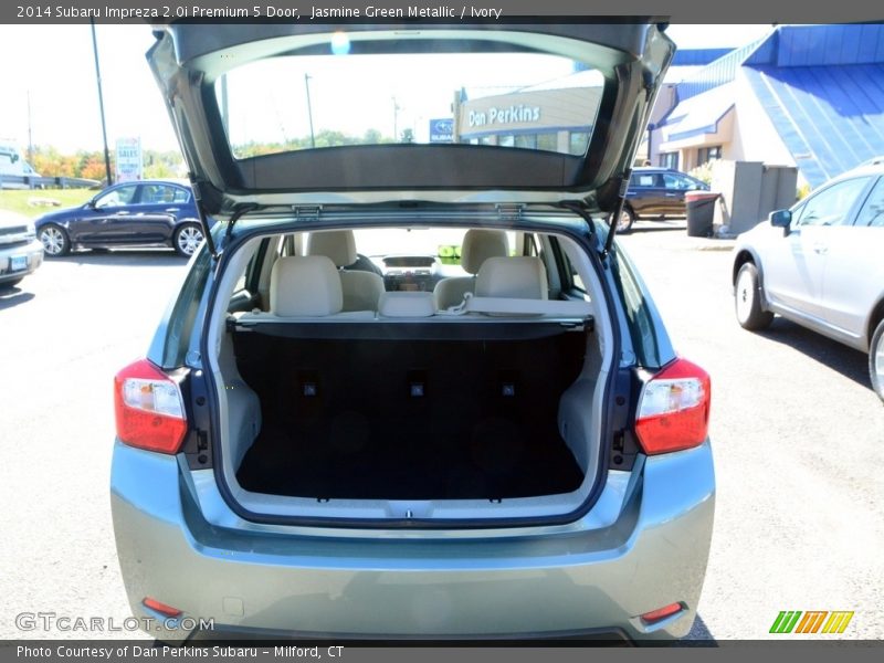 Jasmine Green Metallic / Ivory 2014 Subaru Impreza 2.0i Premium 5 Door