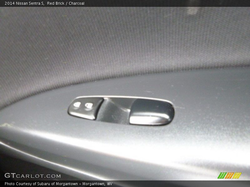 Red Brick / Charcoal 2014 Nissan Sentra S