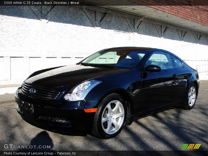 Black Obsidian / Wheat 2006 Infiniti G 35 Coupe