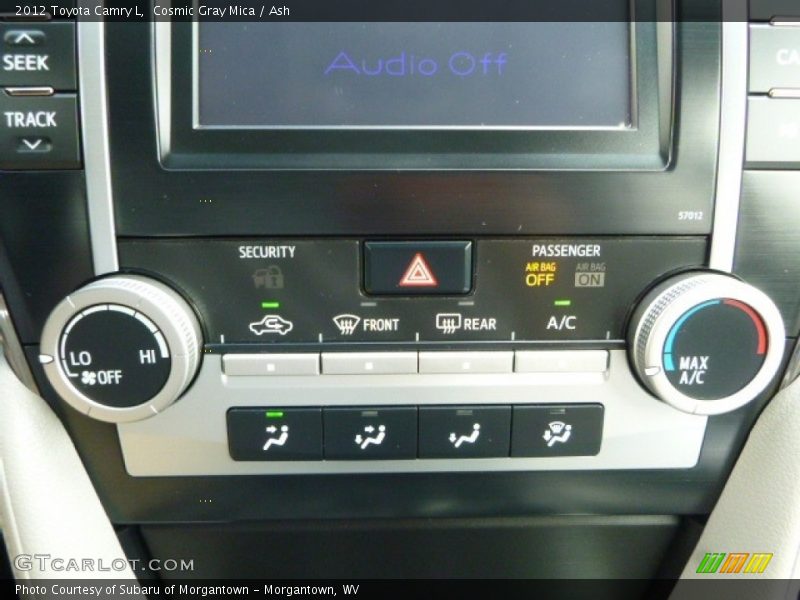 Cosmic Gray Mica / Ash 2012 Toyota Camry L