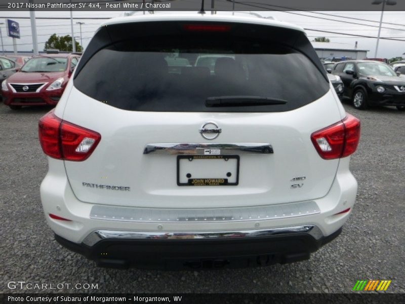 Pearl White / Charcoal 2017 Nissan Pathfinder SV 4x4