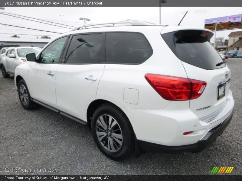 Pearl White / Charcoal 2017 Nissan Pathfinder SV 4x4