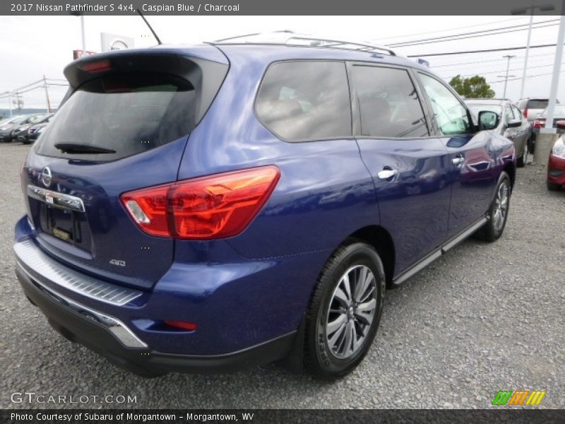 Caspian Blue / Charcoal 2017 Nissan Pathfinder S 4x4