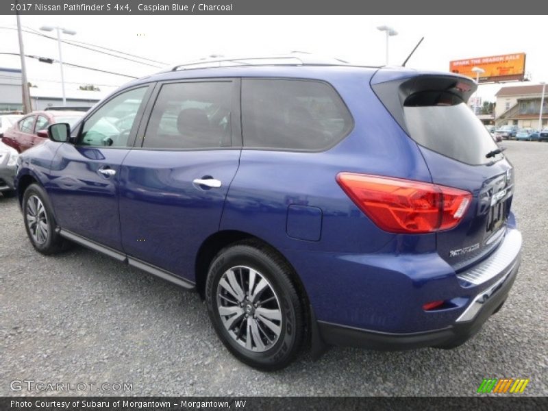 Caspian Blue / Charcoal 2017 Nissan Pathfinder S 4x4