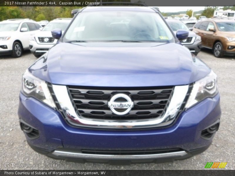 Caspian Blue / Charcoal 2017 Nissan Pathfinder S 4x4