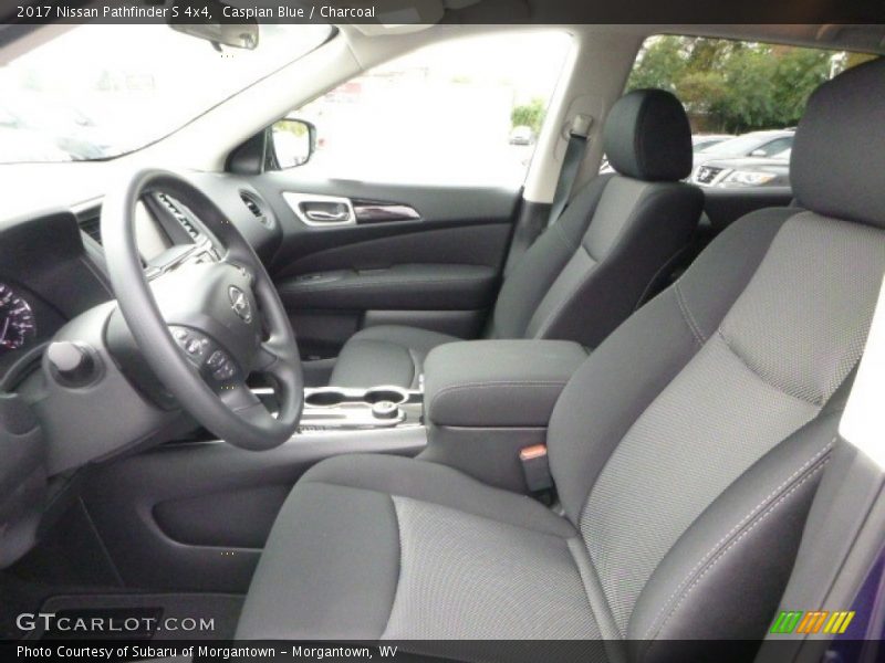 Caspian Blue / Charcoal 2017 Nissan Pathfinder S 4x4
