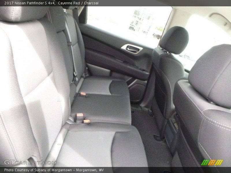 Cayenne Red / Charcoal 2017 Nissan Pathfinder S 4x4