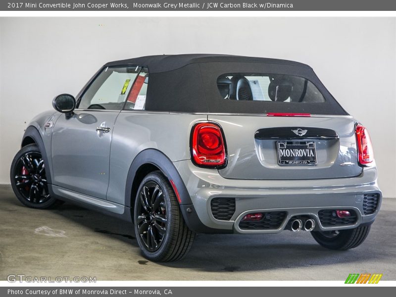 Moonwalk Grey Metallic / JCW Carbon Black w/Dinamica 2017 Mini Convertible John Cooper Works