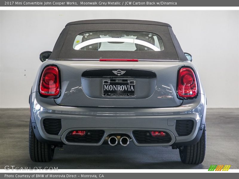 Moonwalk Grey Metallic / JCW Carbon Black w/Dinamica 2017 Mini Convertible John Cooper Works