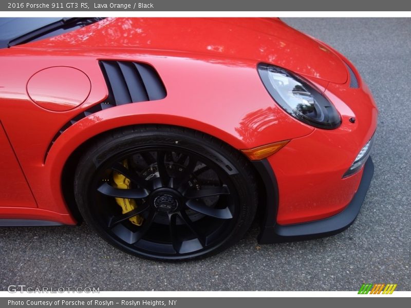 Lava Orange / Black 2016 Porsche 911 GT3 RS