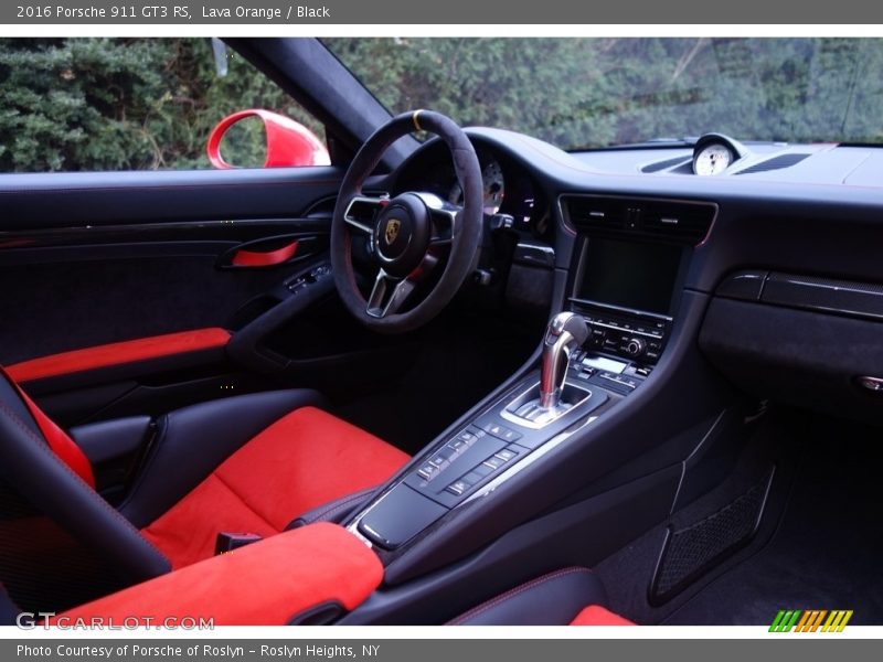 Lava Orange / Black 2016 Porsche 911 GT3 RS