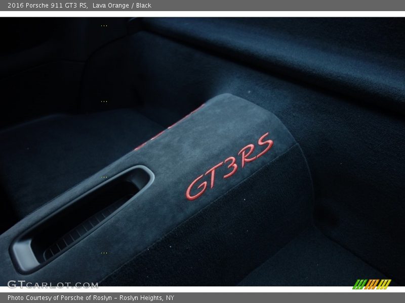 Lava Orange / Black 2016 Porsche 911 GT3 RS