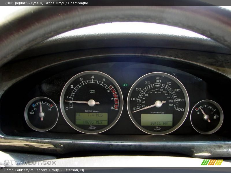 2006 S-Type R R Gauges