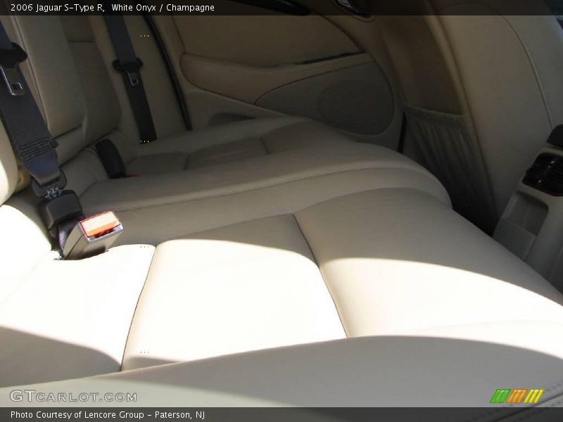 White Onyx / Champagne 2006 Jaguar S-Type R