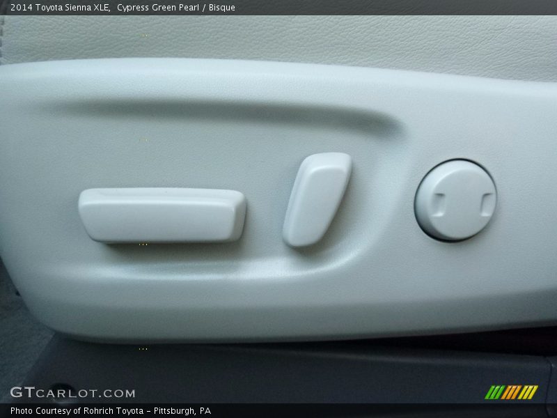 Cypress Green Pearl / Bisque 2014 Toyota Sienna XLE