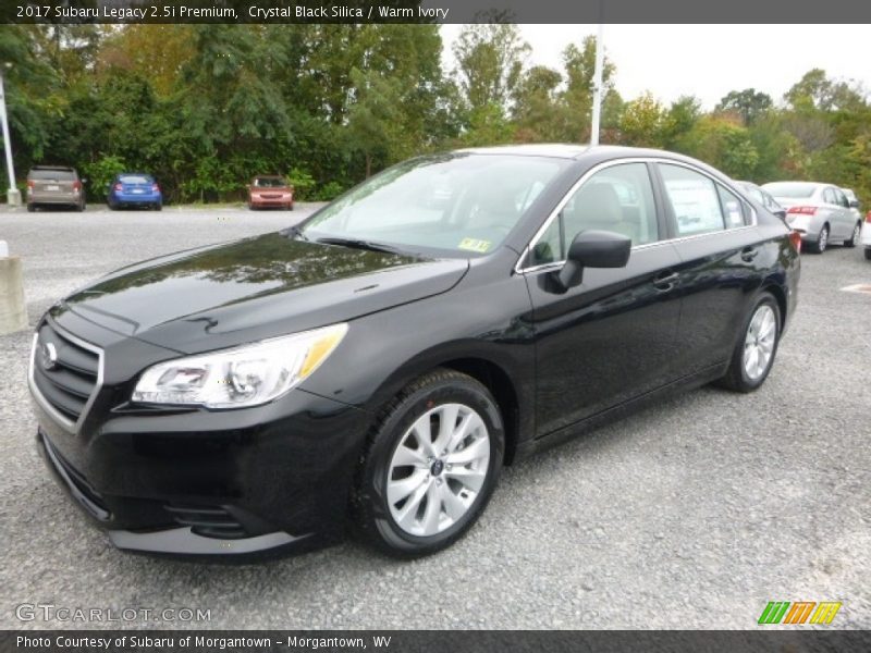 Crystal Black Silica / Warm Ivory 2017 Subaru Legacy 2.5i Premium