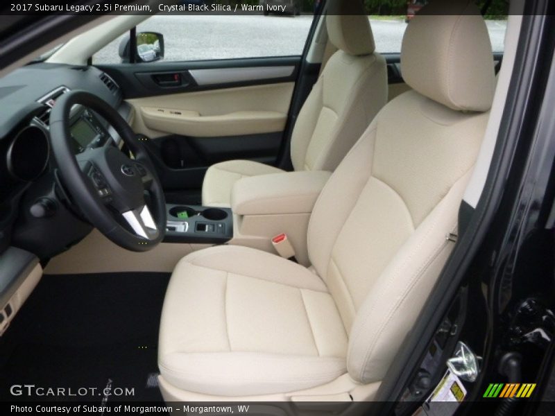 Crystal Black Silica / Warm Ivory 2017 Subaru Legacy 2.5i Premium