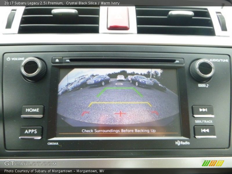 Crystal Black Silica / Warm Ivory 2017 Subaru Legacy 2.5i Premium