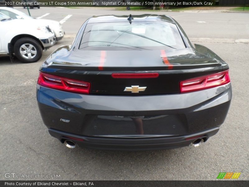 Nightfall Gray Metallic / 50th Anniversary Jet Black/Dark Gray 2017 Chevrolet Camaro LT Coupe 50th Anniversary