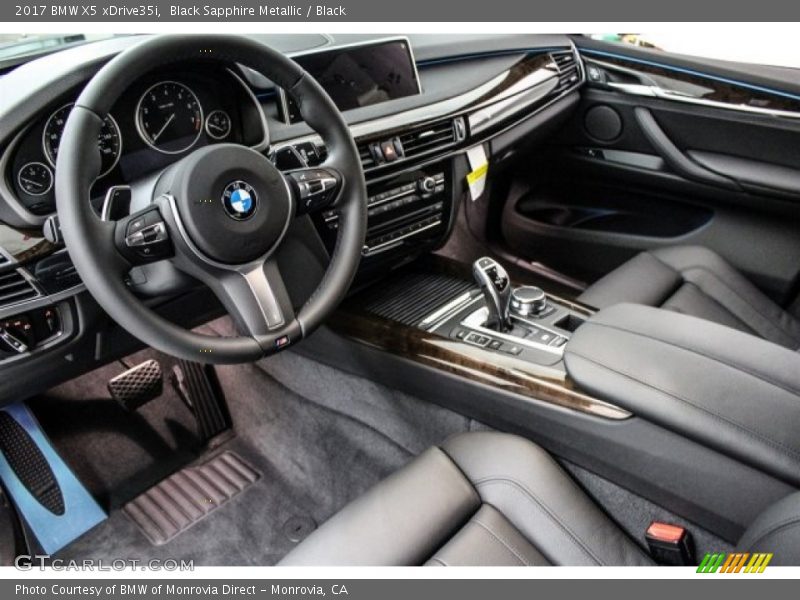  2017 X5 xDrive35i Black Interior