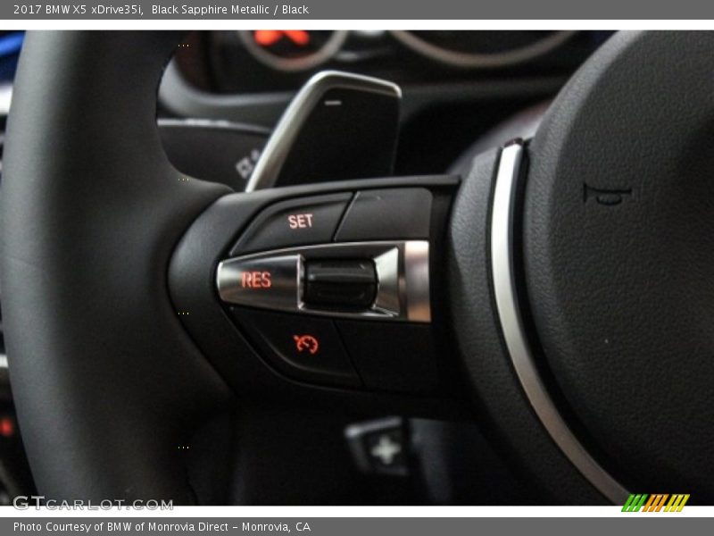 Controls of 2017 X5 xDrive35i