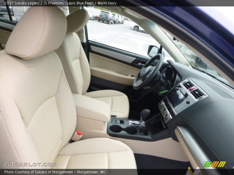 Lapis Blue Pearl / Warm Ivory 2017 Subaru Legacy 2.5i Premium
