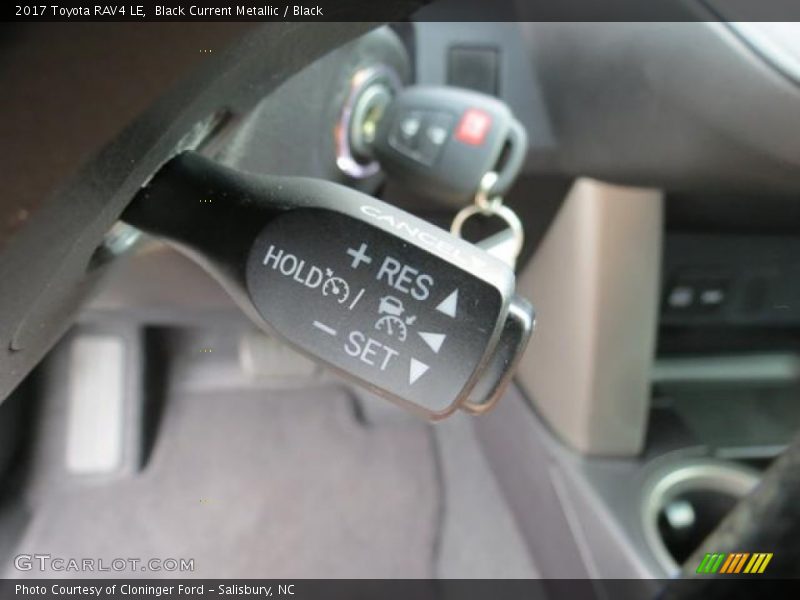 Controls of 2017 RAV4 LE