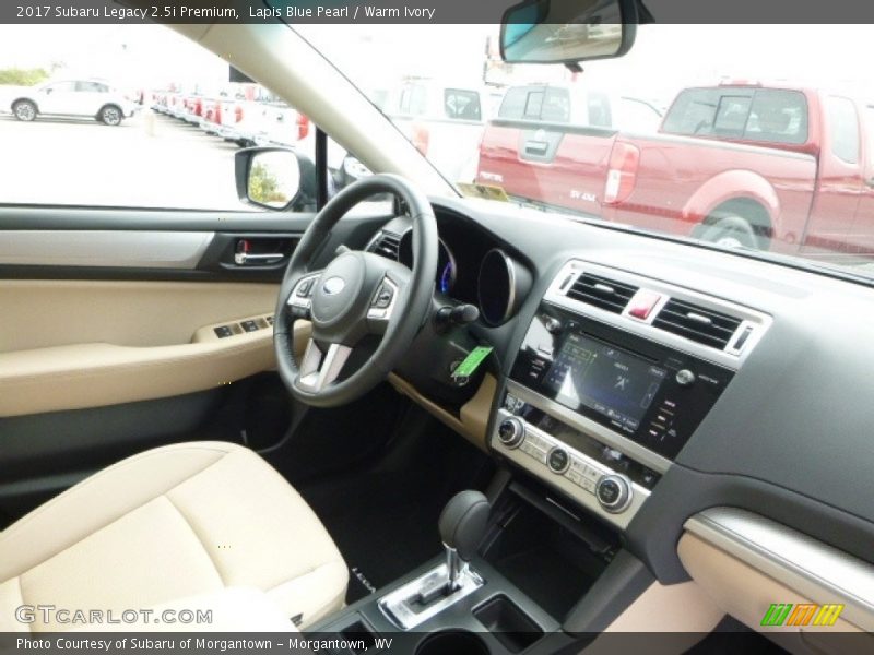 Lapis Blue Pearl / Warm Ivory 2017 Subaru Legacy 2.5i Premium