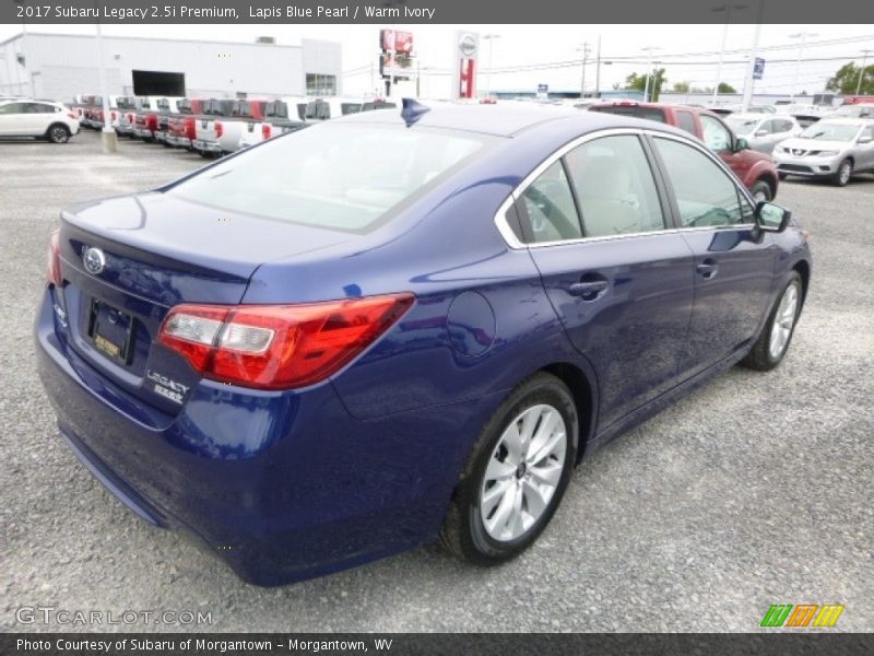Lapis Blue Pearl / Warm Ivory 2017 Subaru Legacy 2.5i Premium
