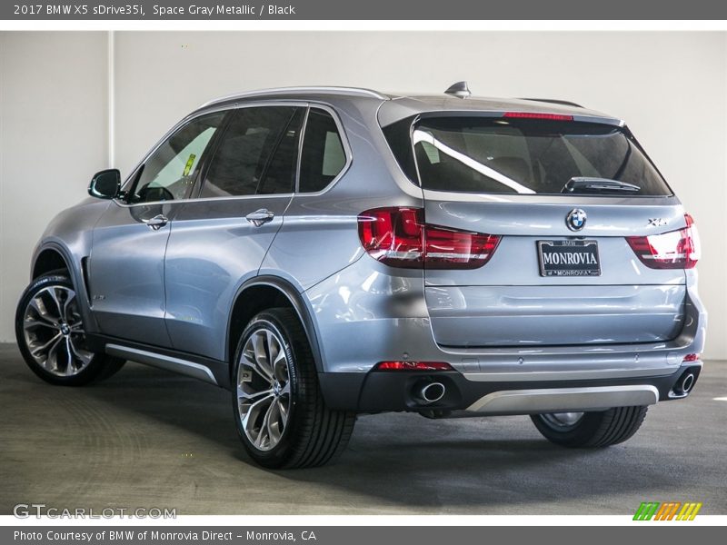 Space Gray Metallic / Black 2017 BMW X5 sDrive35i