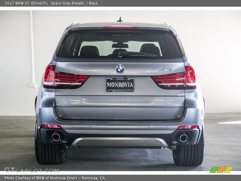 Space Gray Metallic / Black 2017 BMW X5 sDrive35i