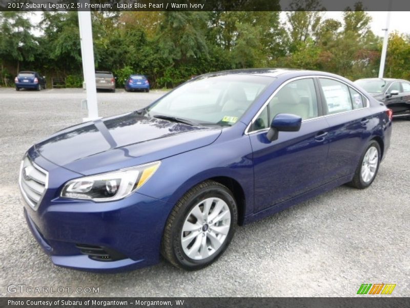 Lapis Blue Pearl / Warm Ivory 2017 Subaru Legacy 2.5i Premium