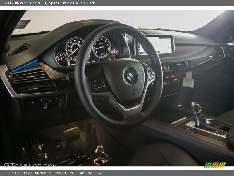 Space Gray Metallic / Black 2017 BMW X5 sDrive35i
