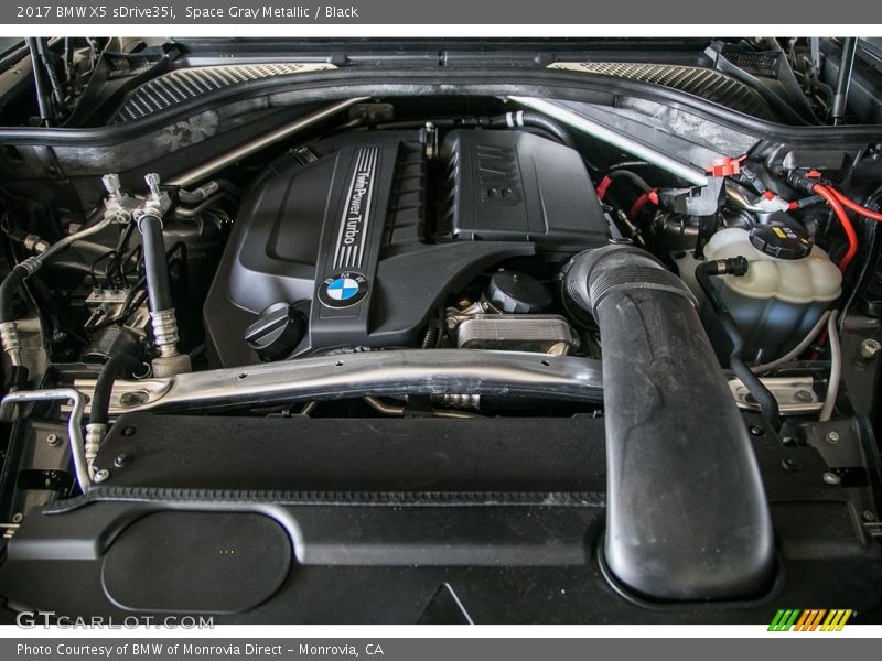 Space Gray Metallic / Black 2017 BMW X5 sDrive35i