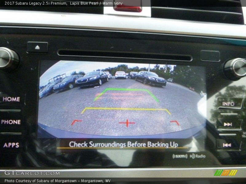Lapis Blue Pearl / Warm Ivory 2017 Subaru Legacy 2.5i Premium